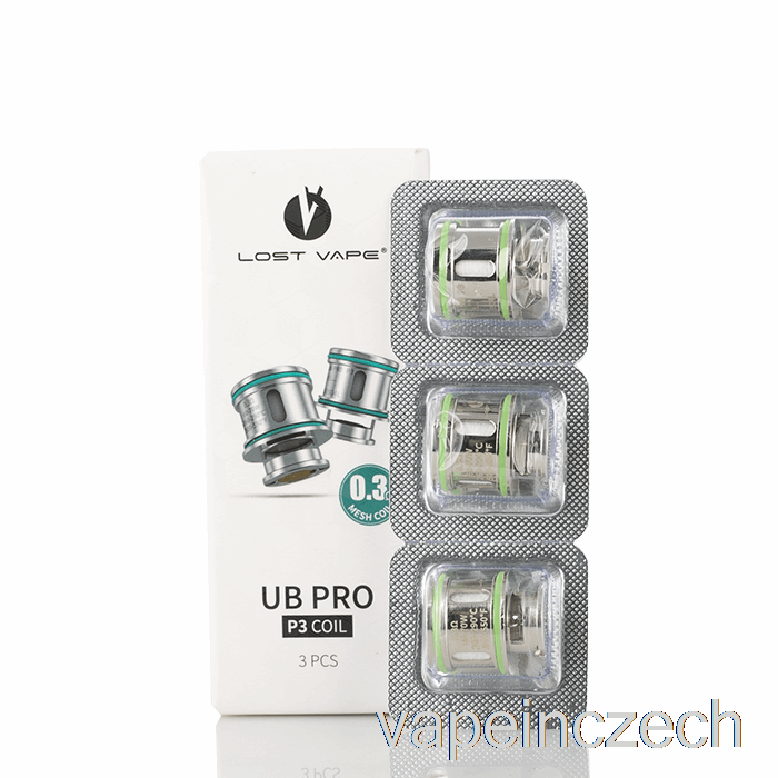Ztracené Vape Ub Pro Náhradní Cívky 0,3ohm Ub Pro P3 Cívky Vape Pero
